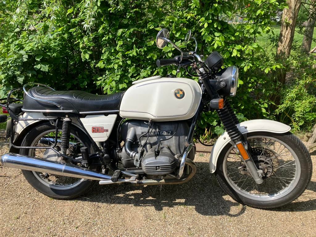 BMW R60/7 ex-politiemotor uit 1978 - 100870 km, Motoren, Cardan-aandrijving, 2 cilinders, Occasion, Particulier