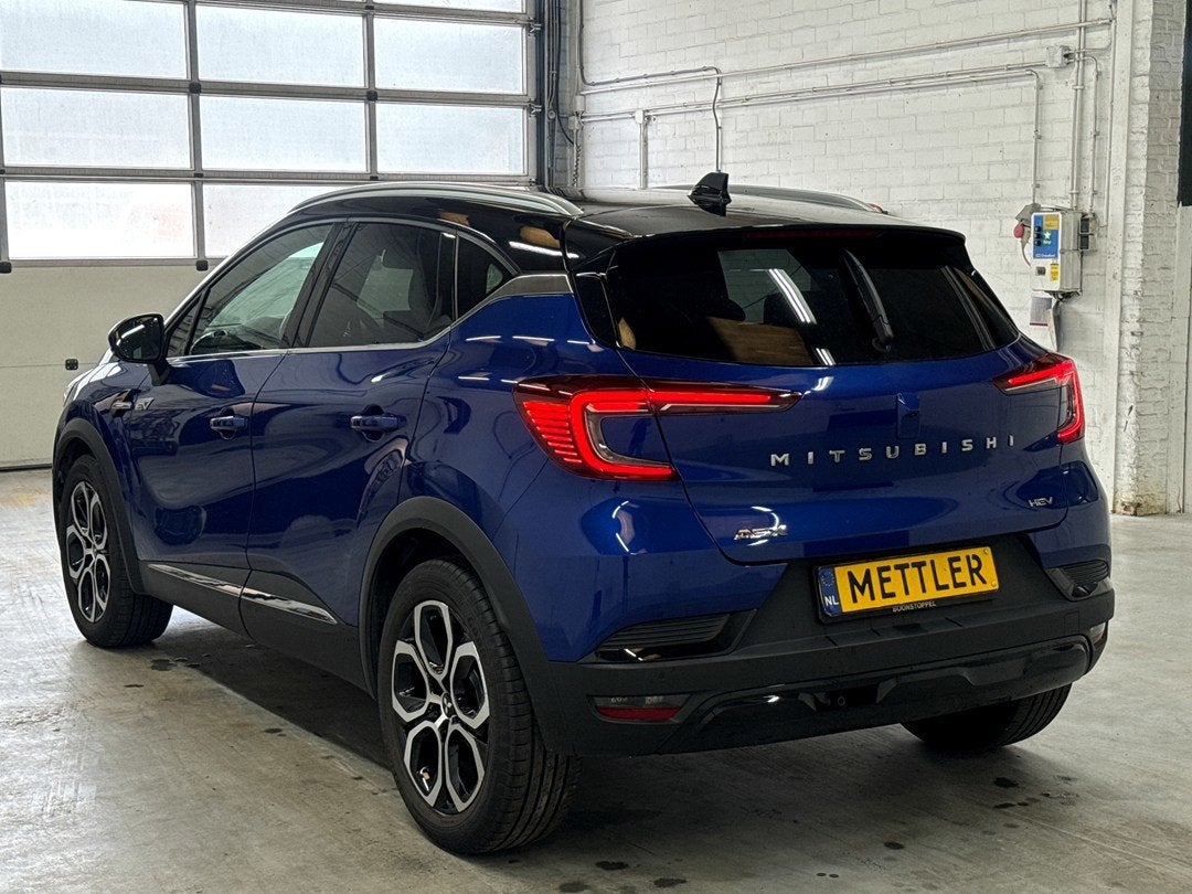 Mitsubishi ASX 1.6 HEV AT First Edition | Camera | Navigatie, Auto's, 94 pk, Gebruikt, 4 cilinders, Blauw