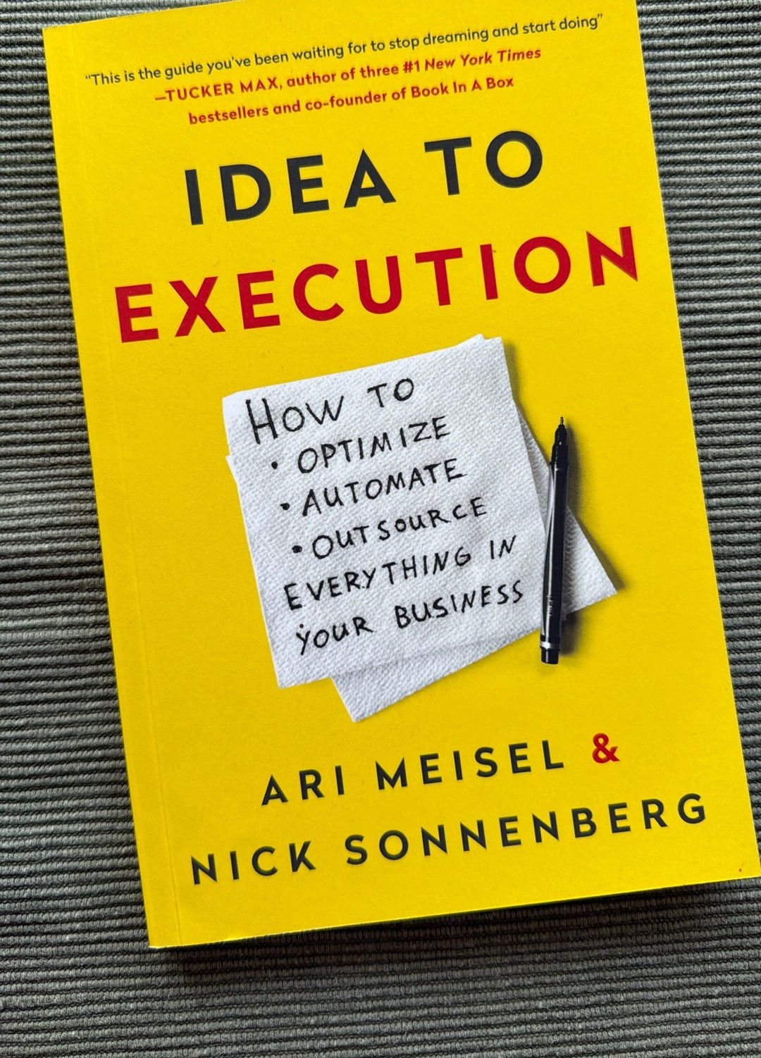 Idea to execution, Ophalen of Verzenden, Zo goed als nieuw, Management