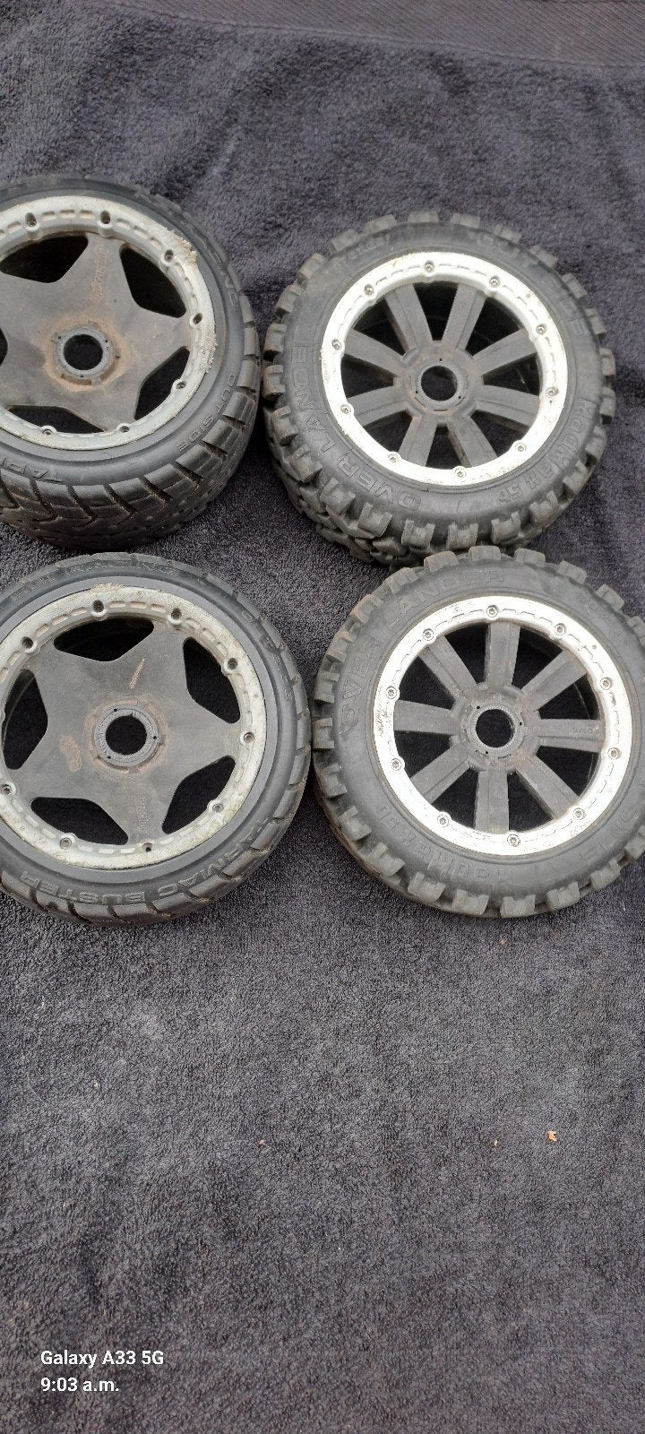 hpi baja velgen met banden, Ophalen of Verzenden, Auto