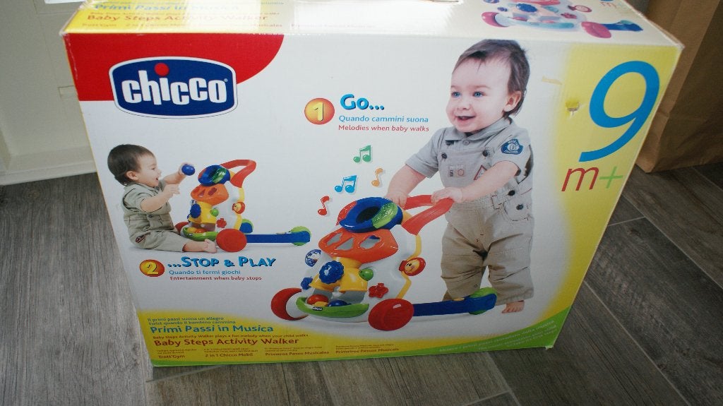 CHICCO NIEUWE BABY STEPS ACTIVITY WALKER  SPEELGOED, Ophalen, Nieuw, Overige typen, Met licht