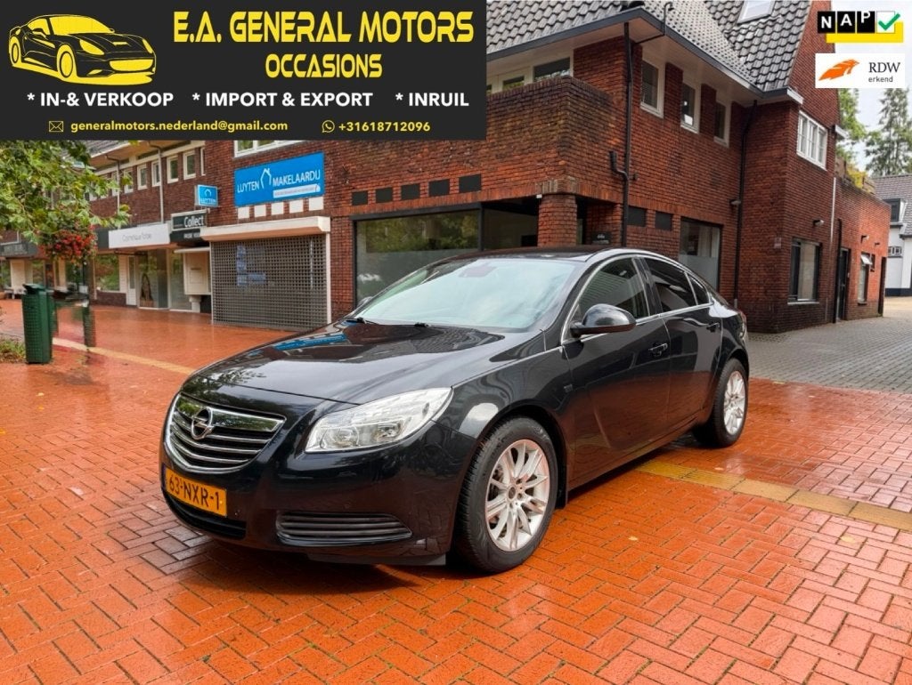 Opel Insignia 1.8 2011 | NEW APK | NEW DISTR., Euro 5, Stof, Zwart, 4 cilinders