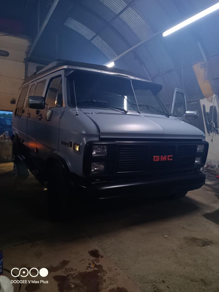 GMC ( Chevrolet ) G20  gerestitueerd binnen kort tekoop !!!, Auto's, Chevrolet, Blauw, Particulier, Blauw