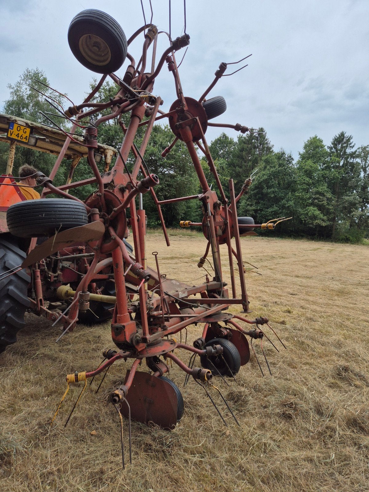niemeyer schudder hr 671 dh, Ophalen, Veehouderij, Oogstmachine