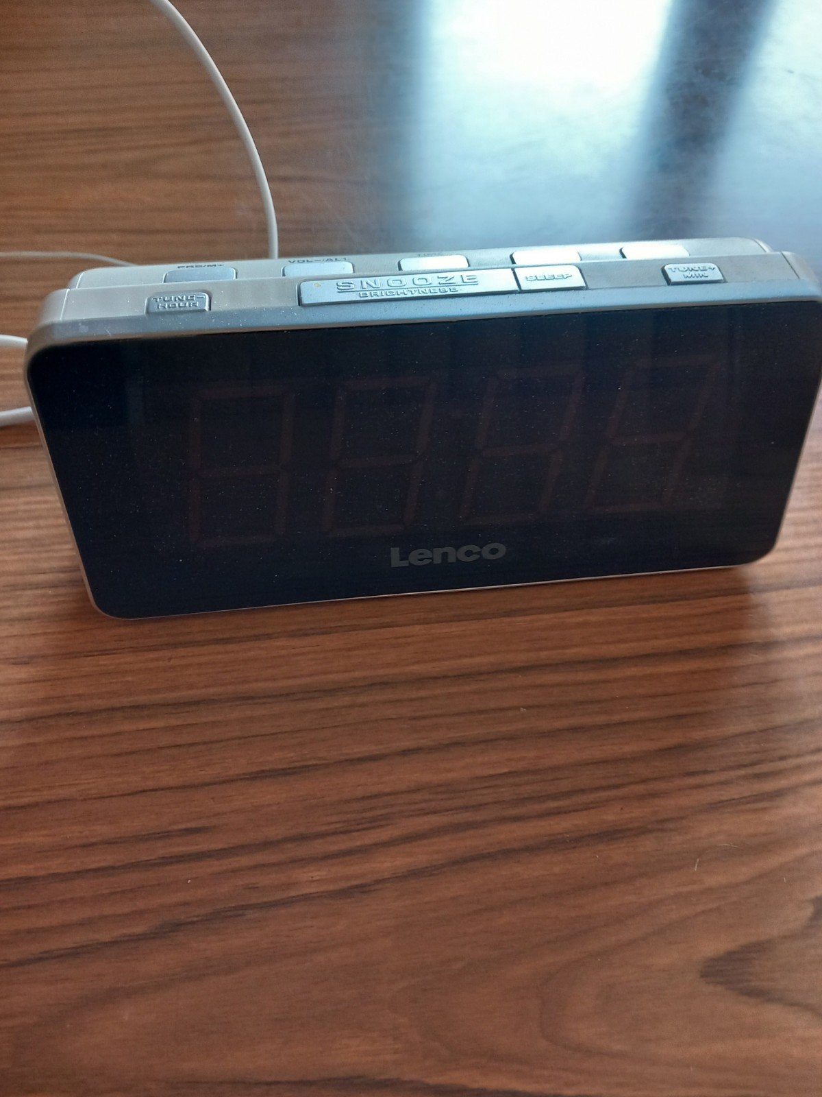 Digitale wekkerradio Lenco, Ophalen of Verzenden, Gebruikt, Digitaal