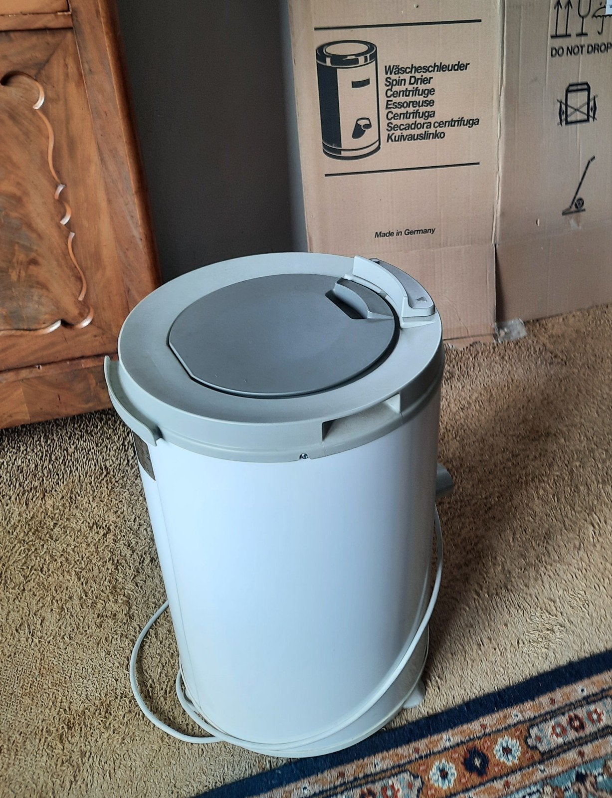 AEG Electrolux SV 2528 Centrifuge, ongebruikt, Ophalen, Bovenlader, Zo goed als nieuw, 85 tot 90 cm