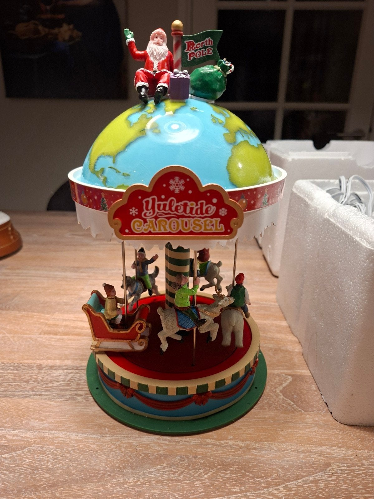lemax Carousel met adapter nieuw in doos., Diversen, Ophalen of Verzenden, Nieuw