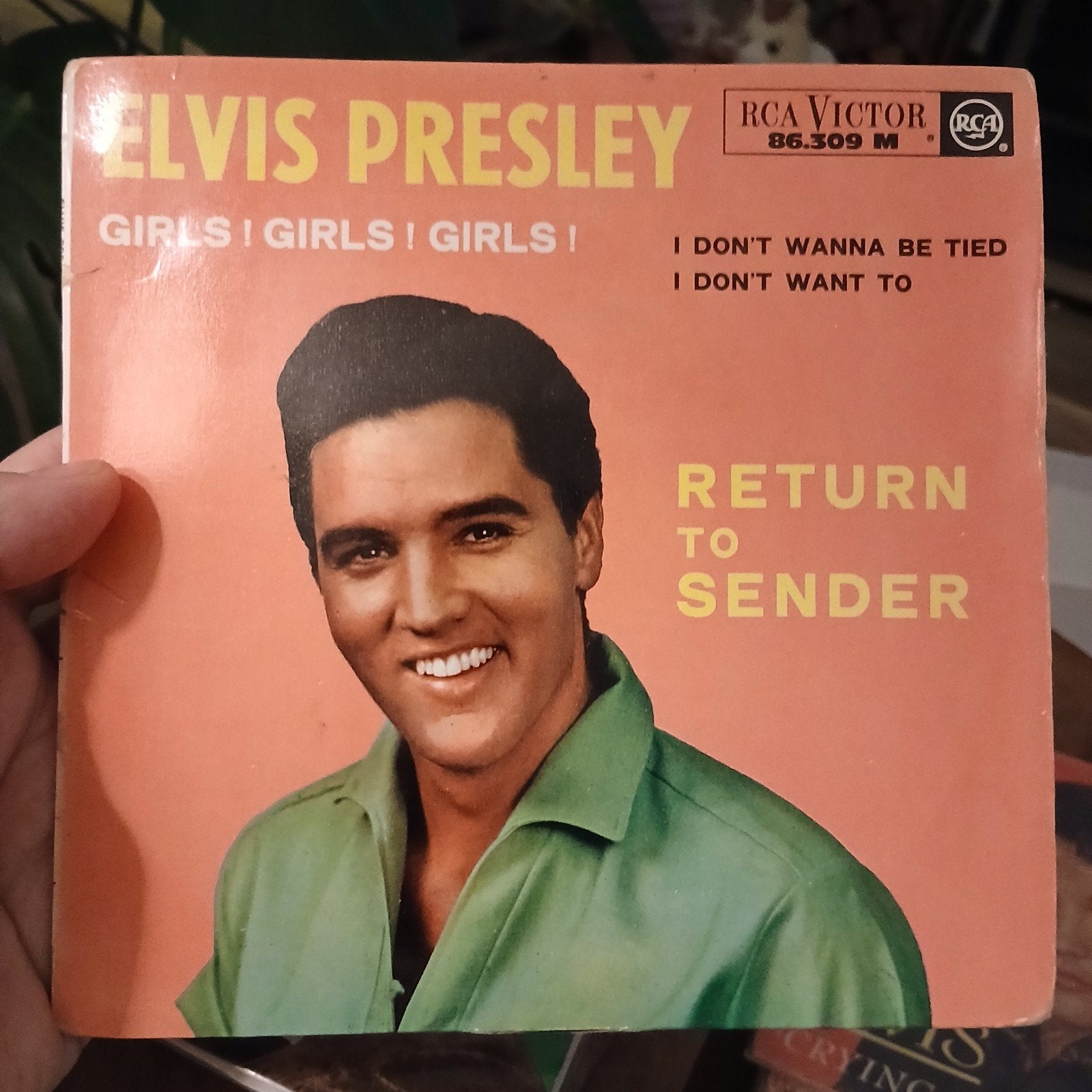 Elvis Presley - Return to Sender / Girls! Girls! Girls! (EP), 7 inch, Zo goed als nieuw, Pop, EP