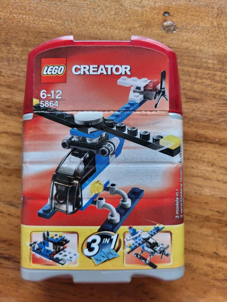 Lego Creator 3 in 1 - Mini Helicopter - 5864, Compleet, Gebruikt, Lego, Ophalen of Verzenden