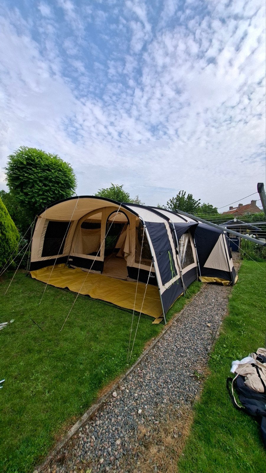 Obelink Amazonas 600 tunneltent, Ophalen, Gebruikt, Tot en met 6