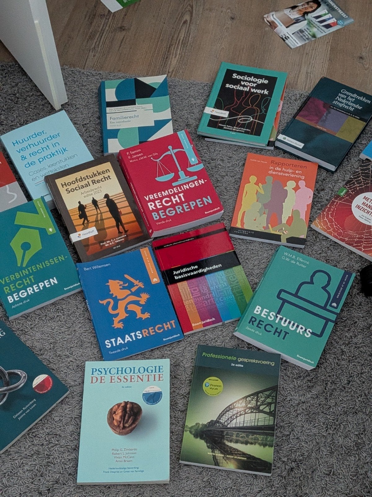 studieboeken sociaal juridische dienstverlening, Boeken, Ophalen of Verzenden, Zo goed als nieuw, Overige niveaus
