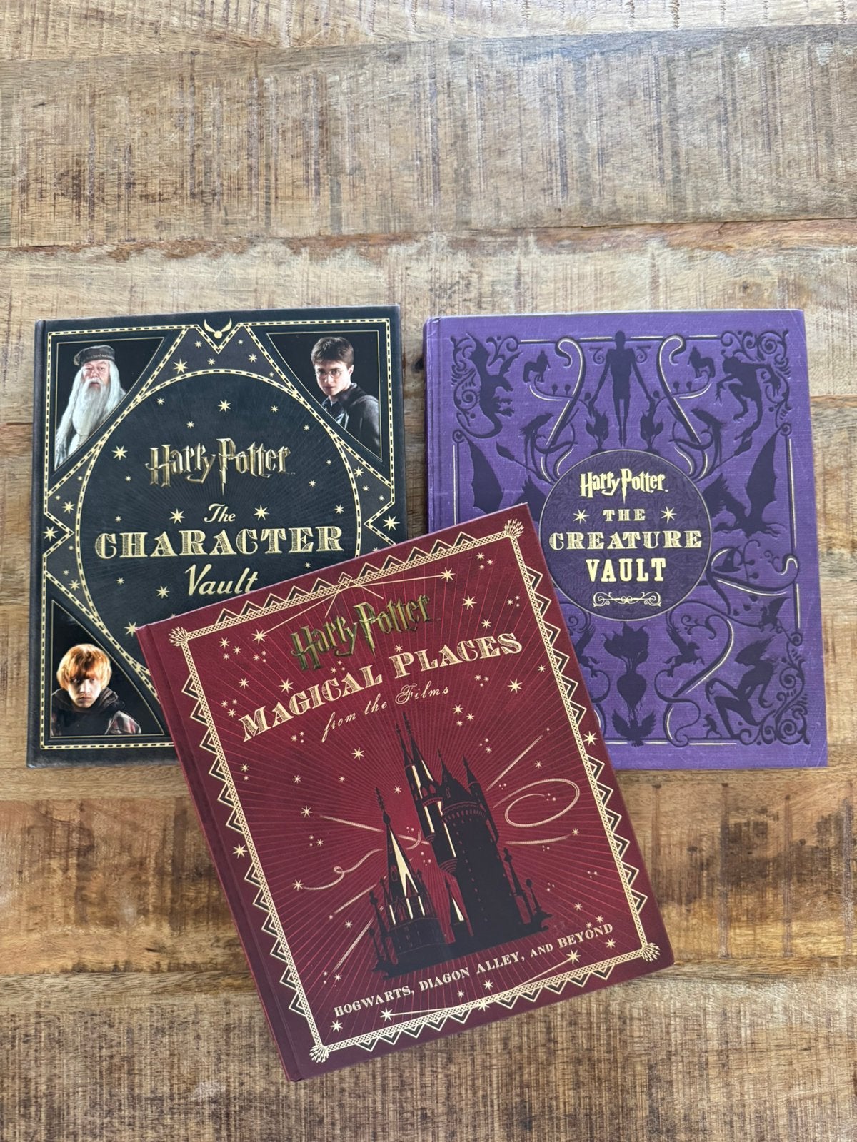 Harry Potter (art)boeken - Character, Creatures en Places, Verzamelen, Harry Potter, Ophalen of Verzenden, Zo goed als nieuw, Boek of Poster