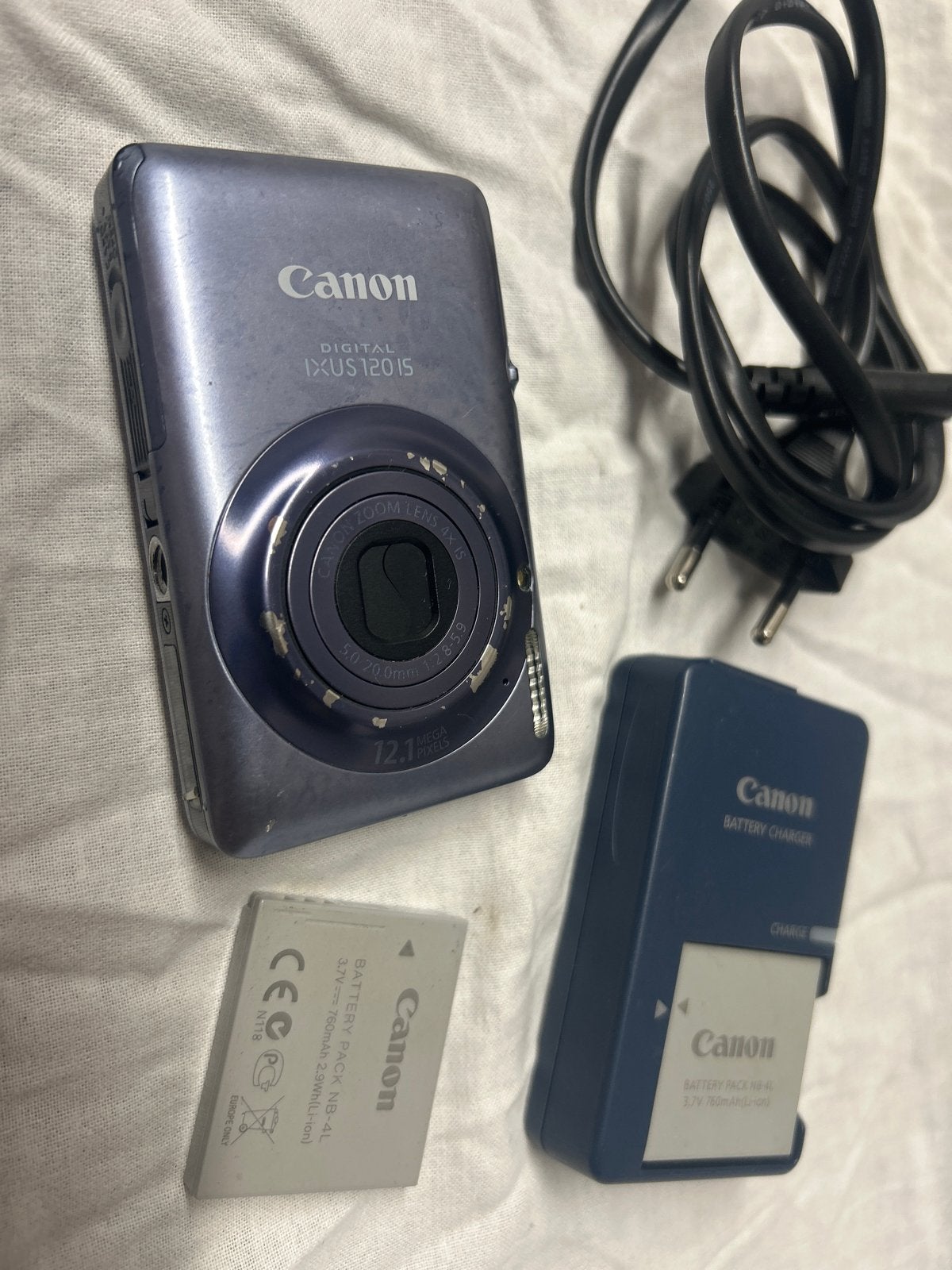 Canon Digital IXUS 120 IS Compactcamera - Gebruikt, Audio, Tv en Foto, Fotocamera's Digitaal, Ingebouwde flitser, Gebruikt, Canon