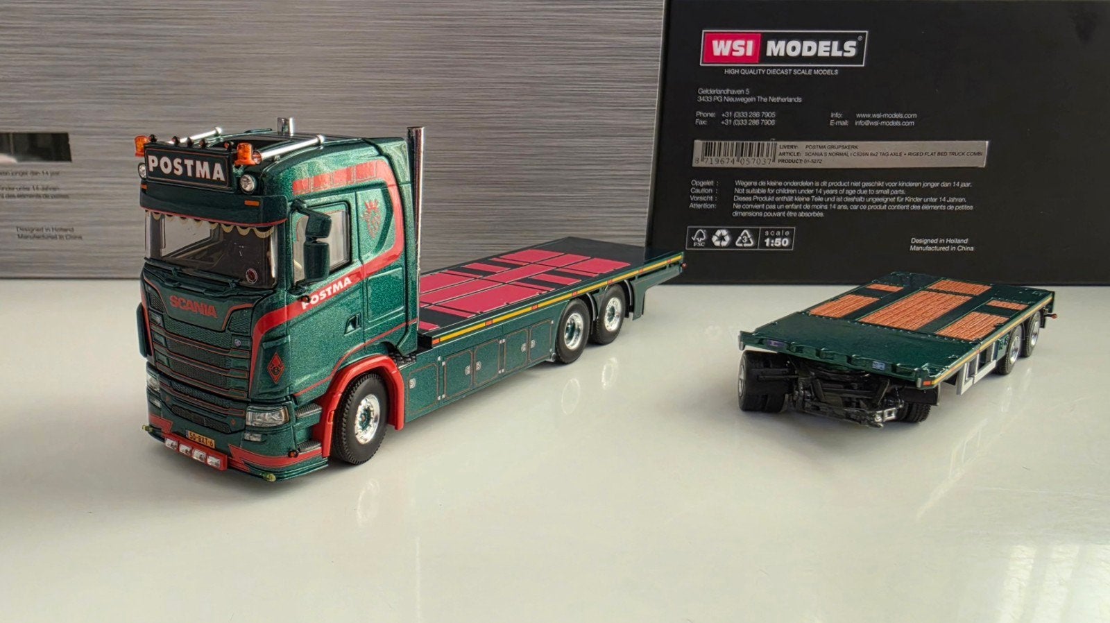 WSI Postma, Ophalen of Verzenden, Nieuw, Bus of Vrachtwagen, Wsi