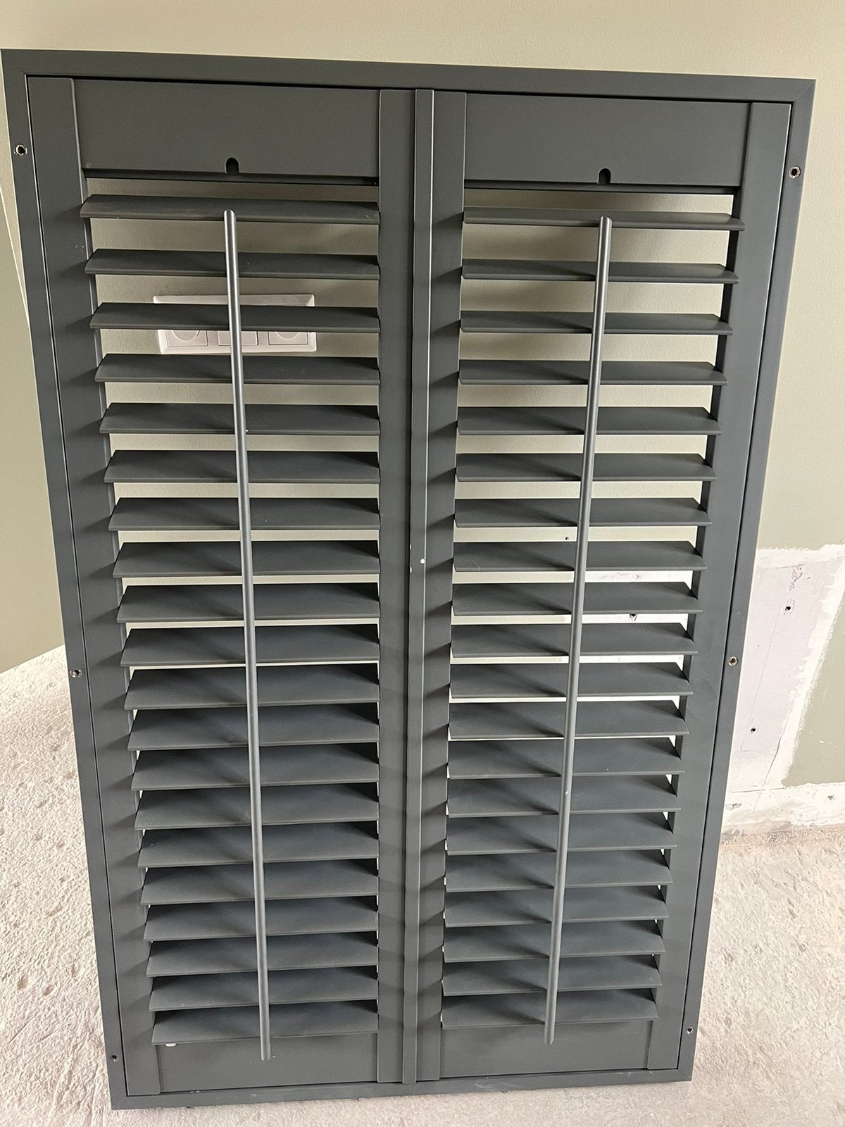 Shutters Jasno, Ophalen, Gebruikt, 50 tot 100 cm, Grijs