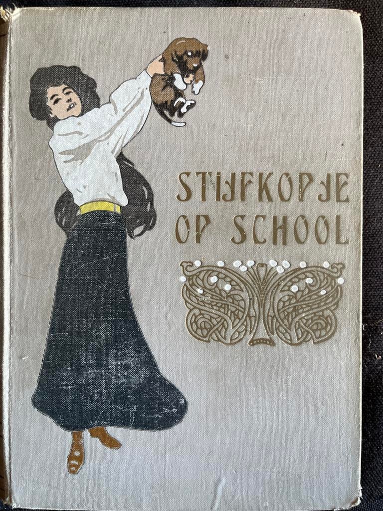 Stijfkopje op School - Antiek Kinderboek, Boeken, Ophalen of Verzenden, Gelezen, Fictie algemeen