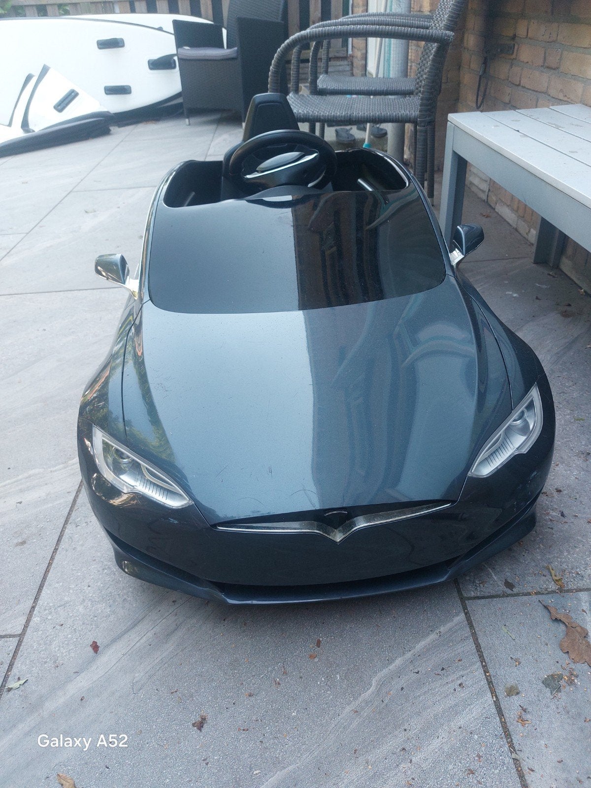 Tesla Model S elektrische kinderauto, Kinderen en Baby's, Speelgoed | Buiten | Voertuigen en Loopfietsen, Ophalen of Verzenden
