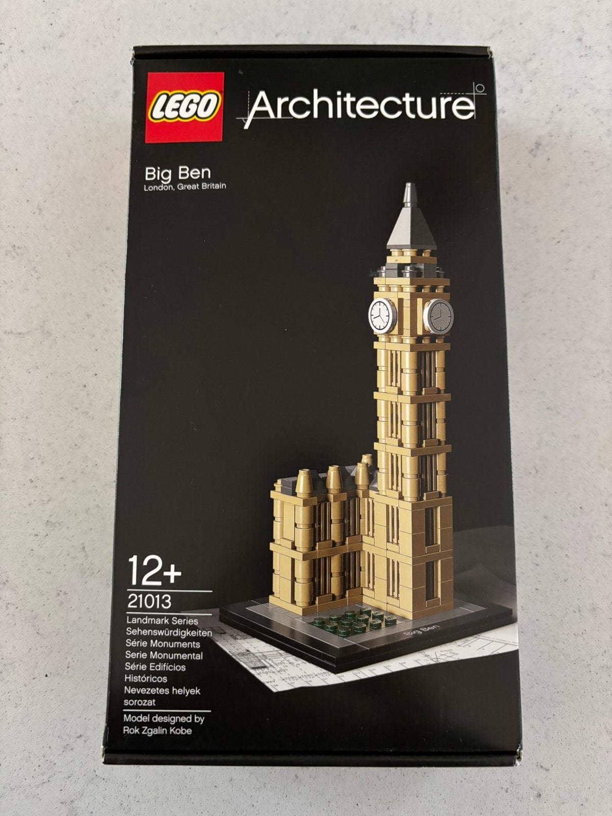 LEGO Architecture 21013 Big Ben (als nieuw,nooit geopend!), Kinderen en Baby's, Speelgoed | Duplo en Lego, Ophalen of Verzenden