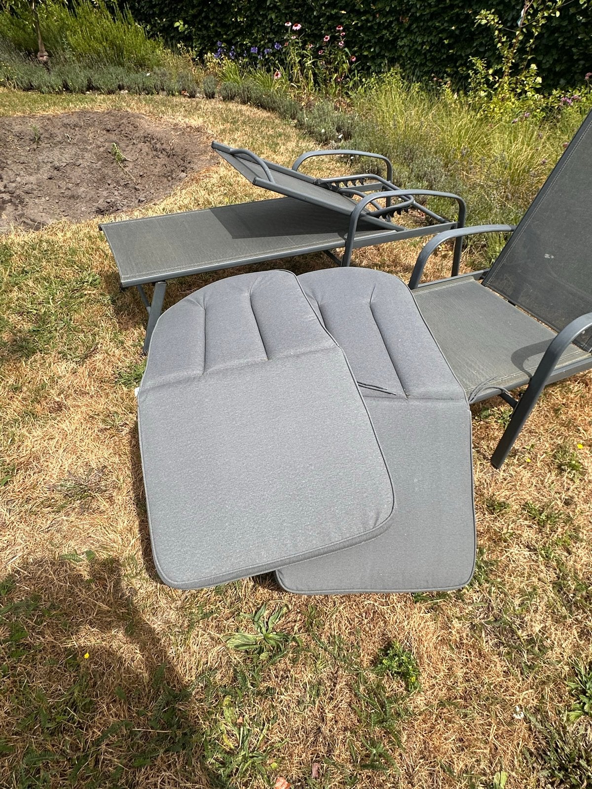 Comfortabele ligstoelkussens - Set van 2, Ophalen, Gebruikt