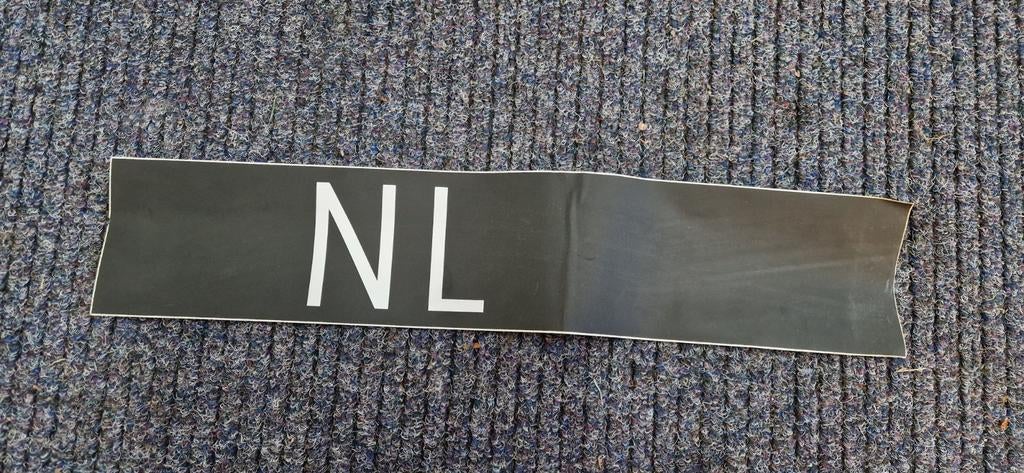 Militaire colonne sticker NL, Verzamelen, Militaria | Algemeen, Ophalen of Verzenden, Landmacht, Nederland