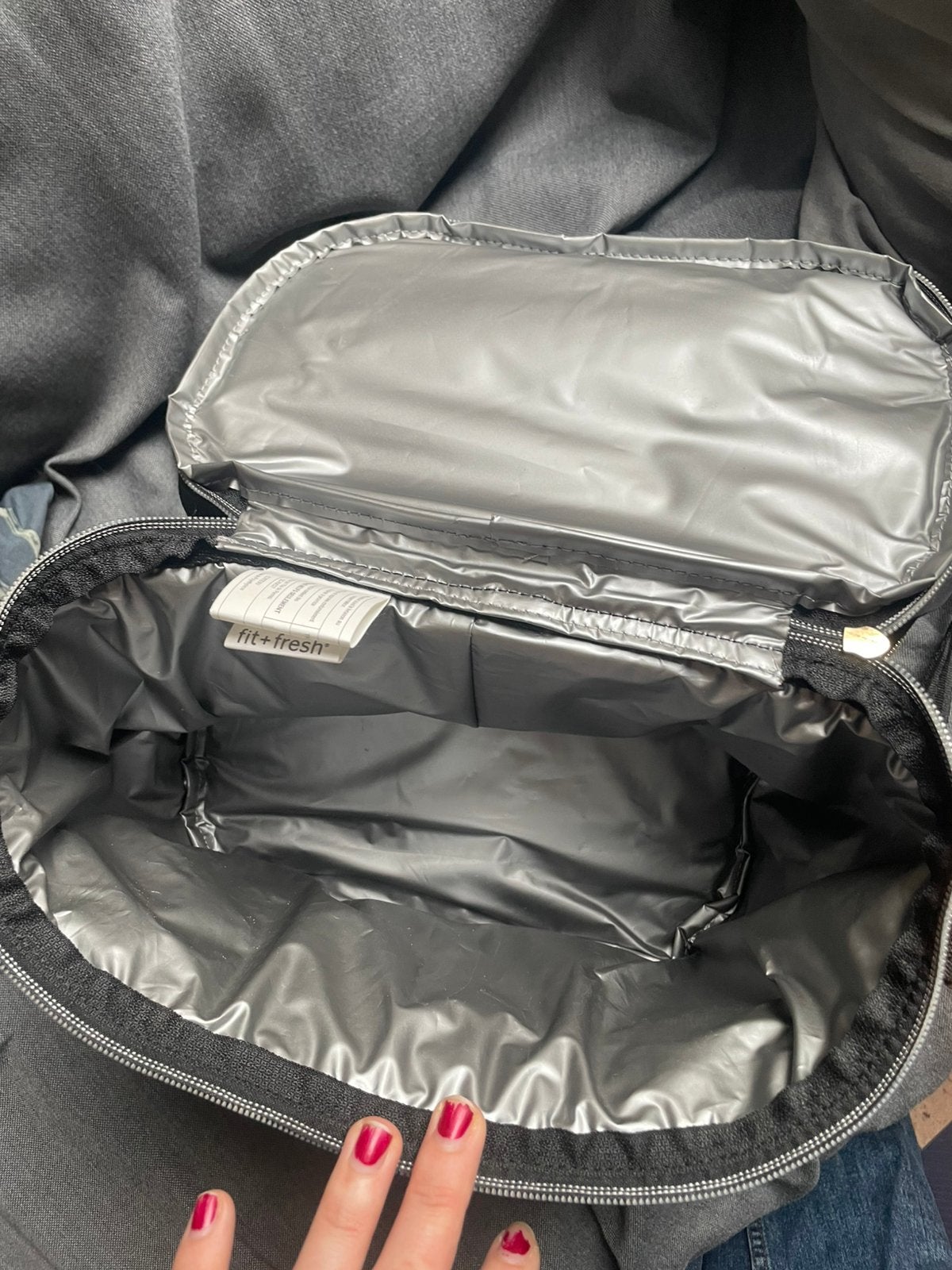 Portable fridge bag, Ophalen of Verzenden, Zo goed als nieuw, Koelelement