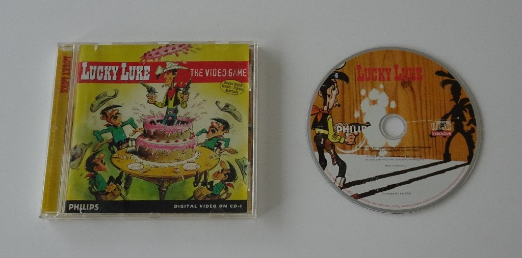 Lucky Luke: The Video Game compleet voor Philips CD-i, 1 speler, Zo goed als nieuw, Vanaf 3 jaar, Ophalen