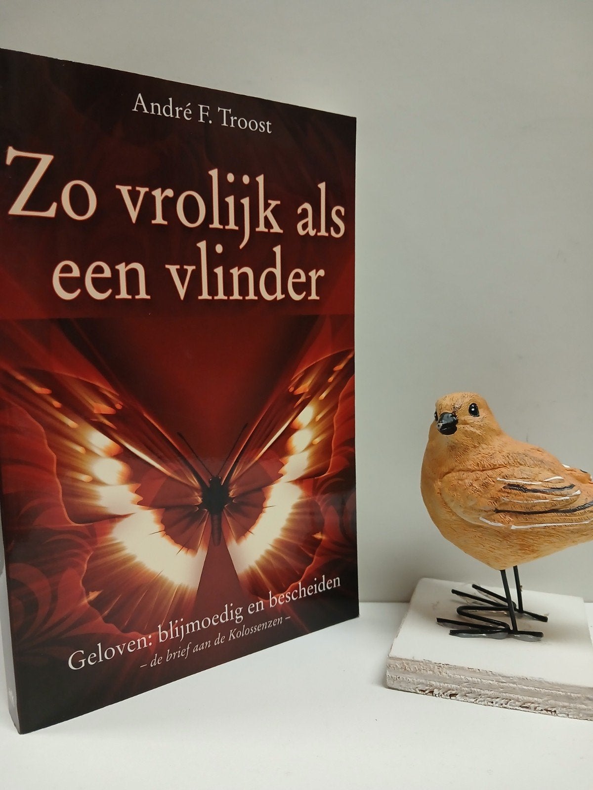 Troost. A.F.; Zo vrolijk als een vlinder (Kolossenzen), Boeken, Ophalen of Verzenden, Gelezen, Christendom | Protestants