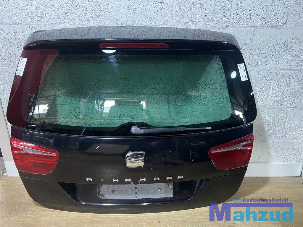SEAT ALHAMBRA Zwart achterklep 2010-2022, Auto-onderdelen, Carrosserie en Plaatwerk, Deur, Seat, Achter, Gebruikt, Ophalen of Verzenden