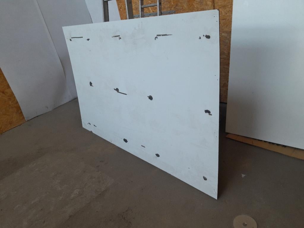 Trespa volkern plaat, hpl plaat, grote plaat 249x152.5cm, Ophalen of Verzenden, Knikarmscherm