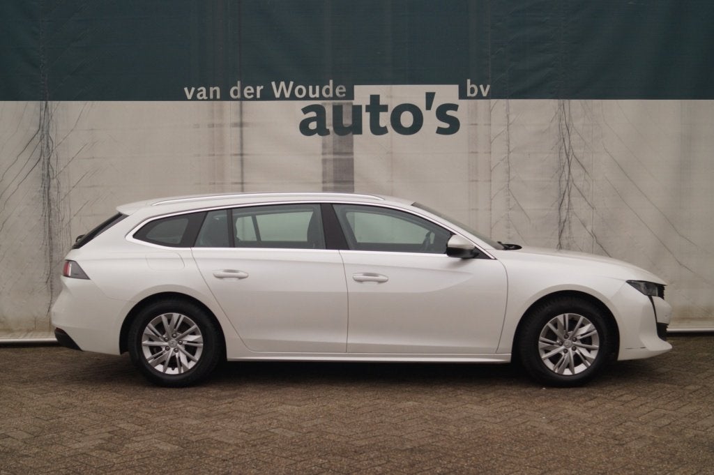 Peugeot 508 SW 1.2 PureTech 130pk Automaat Active Pack -ECC-, Auto's, Stof, Gebruikt, Euro 6, 1199 cc
