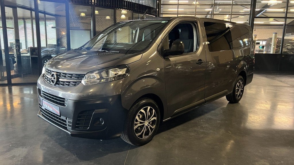 Opel VIVARO 2.0 Dubbelcabine 6 persoons 1e Eigenaar, Auto's, Huisgarantie, Met garantie (alle), Bedrijf, Zilver of Grijs