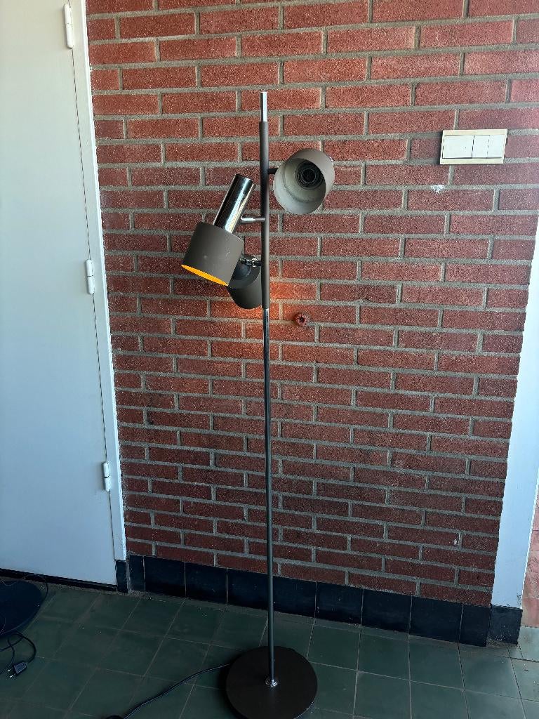 METALARTE SINCLINA VLOERLAMP MET 3 SPOTS, Ophalen, Gebruikt, Metaal, 150 tot 200 cm