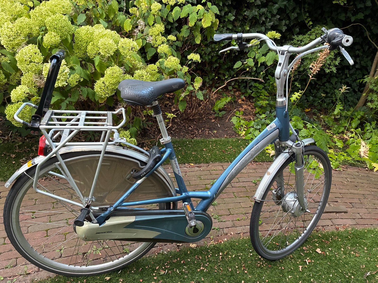 Sparta Country Tour Damesfiets - Blauw/Zilver, Fietsen en Brommers, Fietsen | Dames | Damesfietsen, Ophalen, Terugtraprem, Sparta