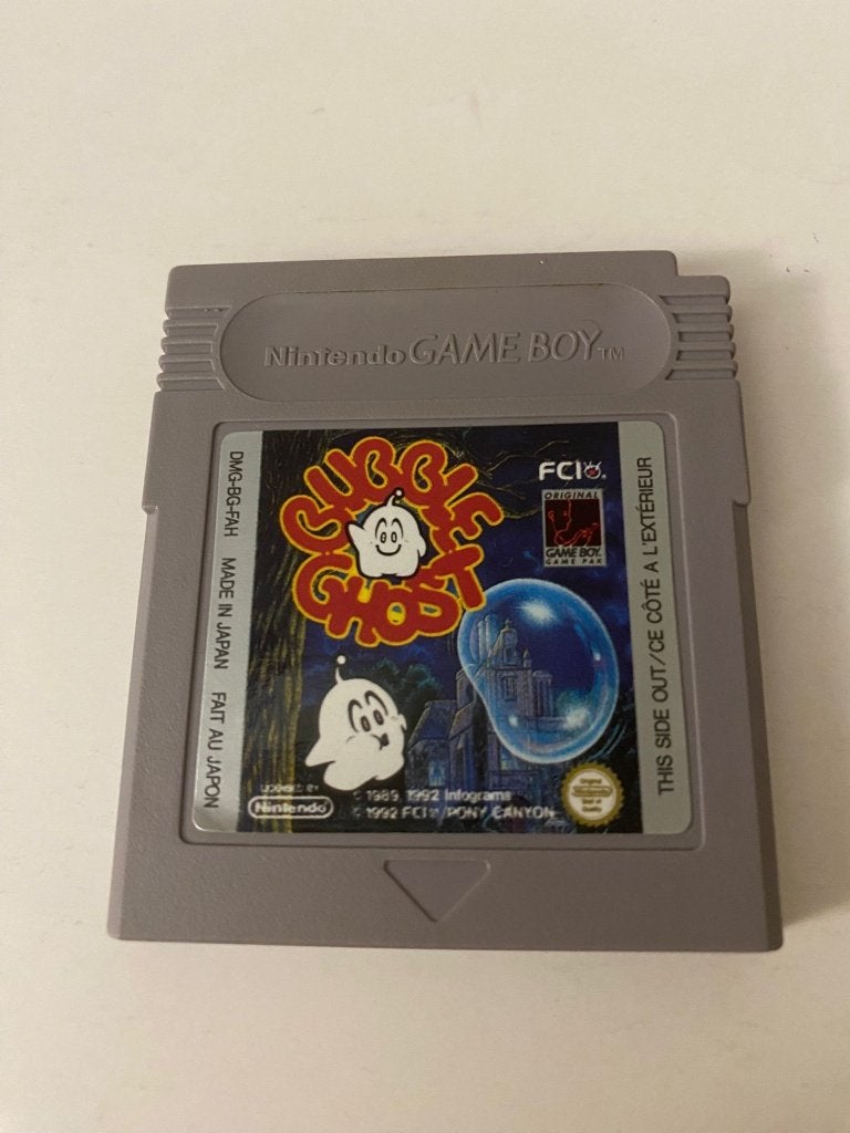 Nintendo Gameboy Bubble Ghost, Avontuur en Actie, 1 speler, Ophalen of Verzenden, Zo goed als nieuw