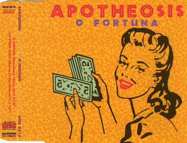 APOTHEOSIS CD SINGLE O FORTUNA, Cd's en Dvd's, Cd's | Pop, Zo goed als nieuw, Ophalen of Verzenden