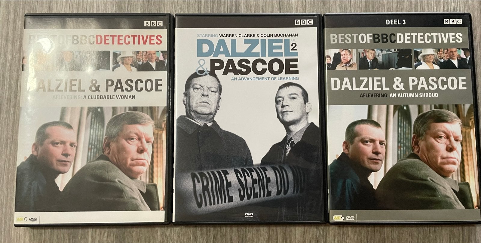 Dalziel & Pascoe DVD Boxsets - Complete Collectie, Nederlands, Ophalen of Verzenden, Vanaf 12 jaar, Inclusief doosje