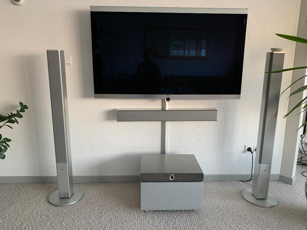 Loewe Individual Compose 46" + complete home cinema set, Audio, Tv en Foto, Home Cinema-sets, Gebruikt, Blu-ray-speler, 70 watt of meer