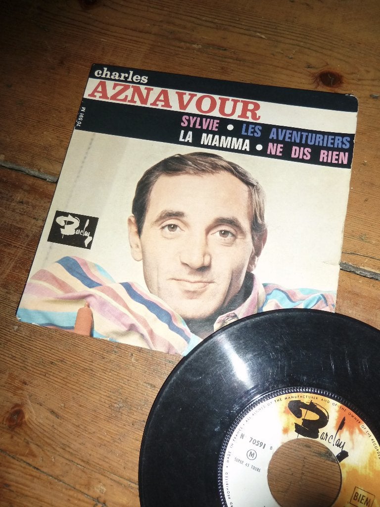 EP AZNAVOUR SYLVIE 1963 vs 02, EP, Ophalen of Verzenden, EP