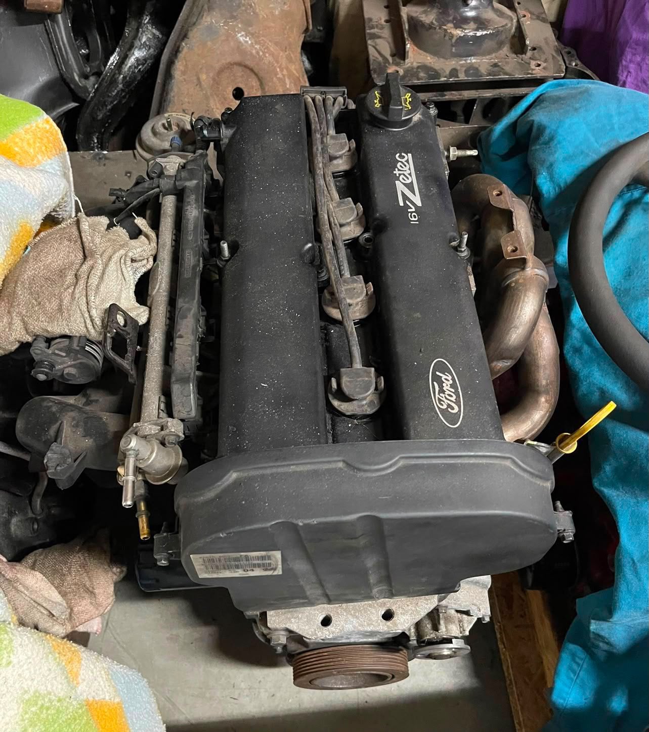 Ford Zetec 2.0 Blacktop motoren & Brisca carterpan te koop, Auto-onderdelen, Ophalen, Ford