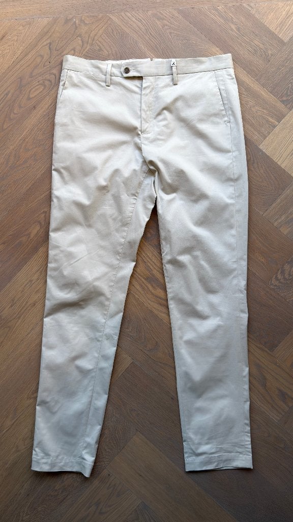 Nieuw! Myths Chino Pantalone | Maat 48 | Beige, Ophalen, Myths, Maat 48/50 (M), Beige