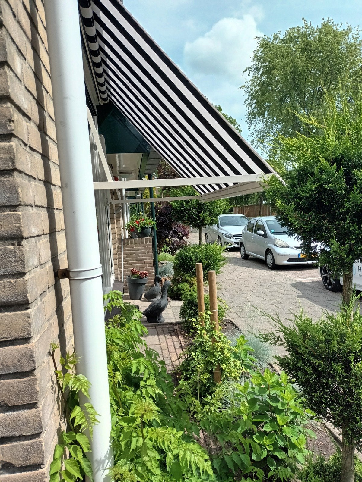 ZGAN UITVALSCHERM, Tuin en Terras, Zonneschermen, Ophalen of Verzenden, Zo goed als nieuw, Uitvalscherm