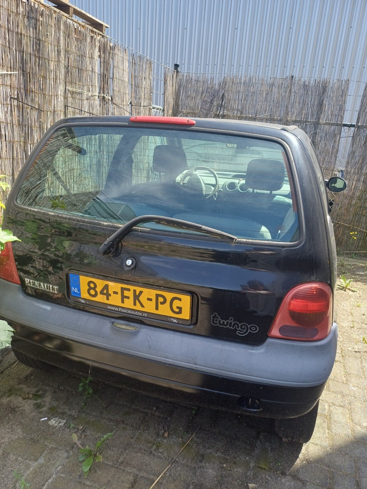 Renault Twingo 1.2 2000 Zwart, Auto's, Renault, Particulier, Twingo, Benzine, Hatchback, Handgeschakeld, Origineel Nederlands