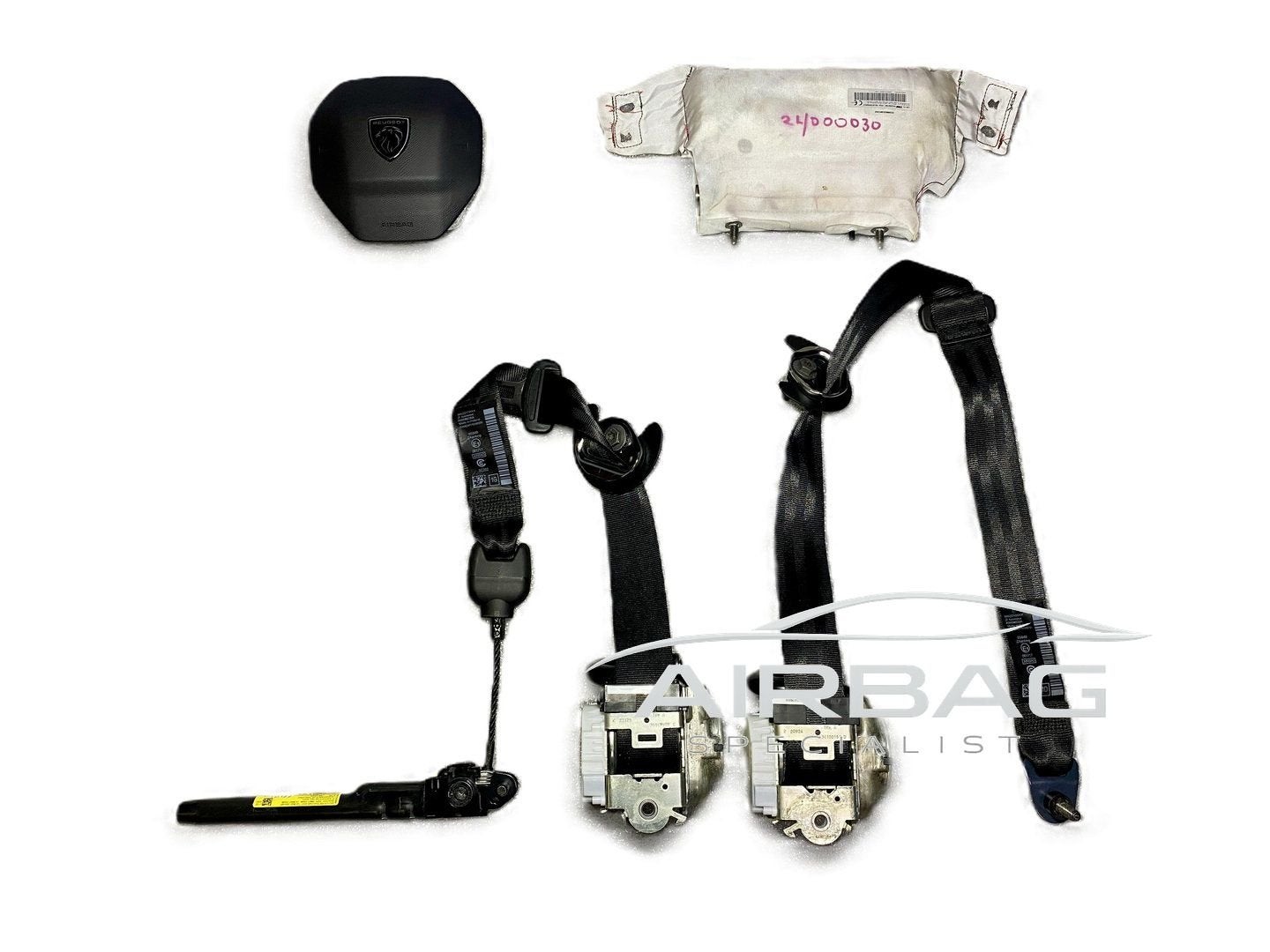 Peugeot Partner 2024+ airbag set stuur airbag passagier airb, Gebruikt, -, -, Ophalen of Verzenden