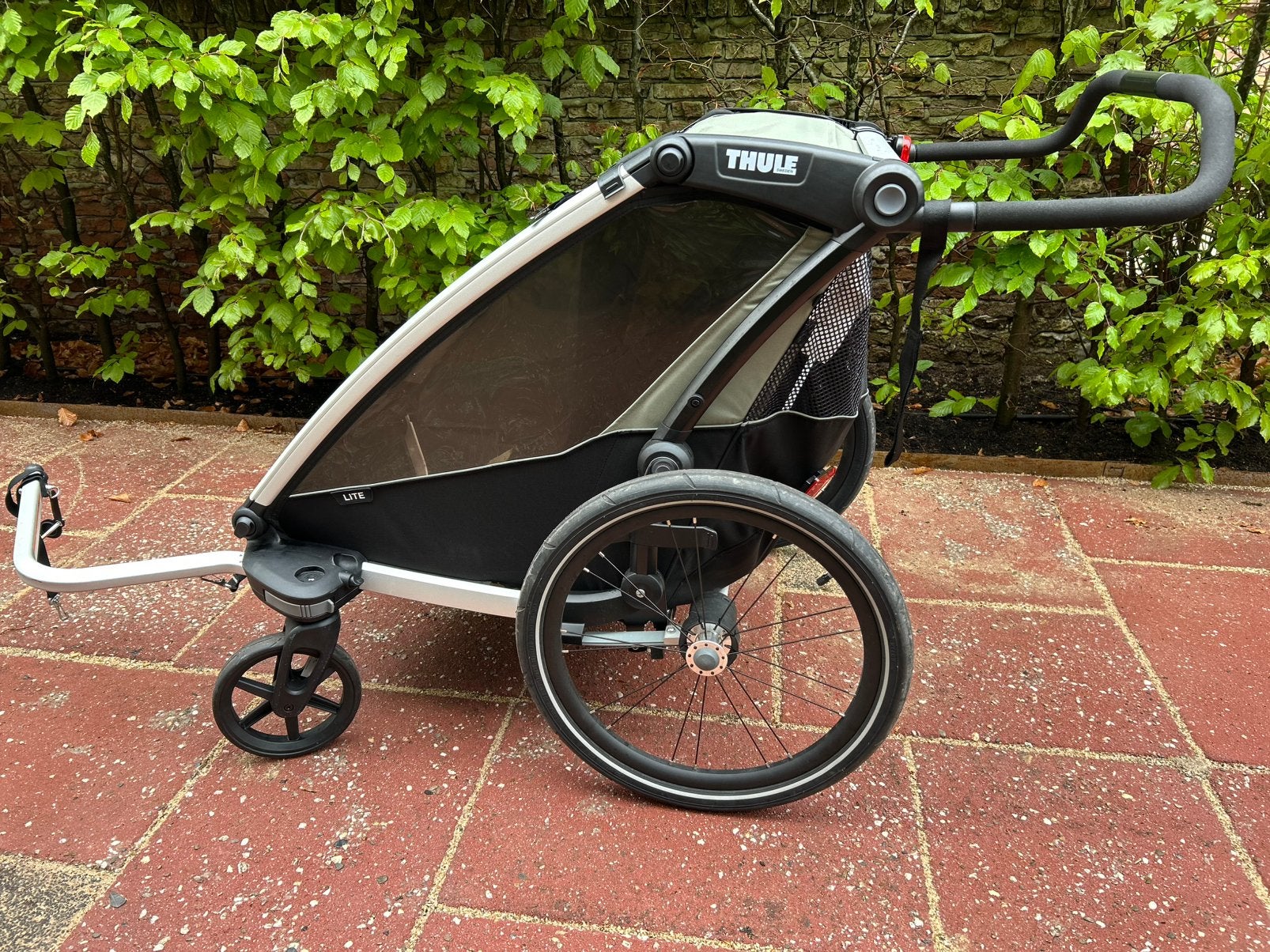 Thule Chariot lite 2 fietskar, Ophalen, Zo goed als nieuw, Kinderkar, 40 tot 60 kg