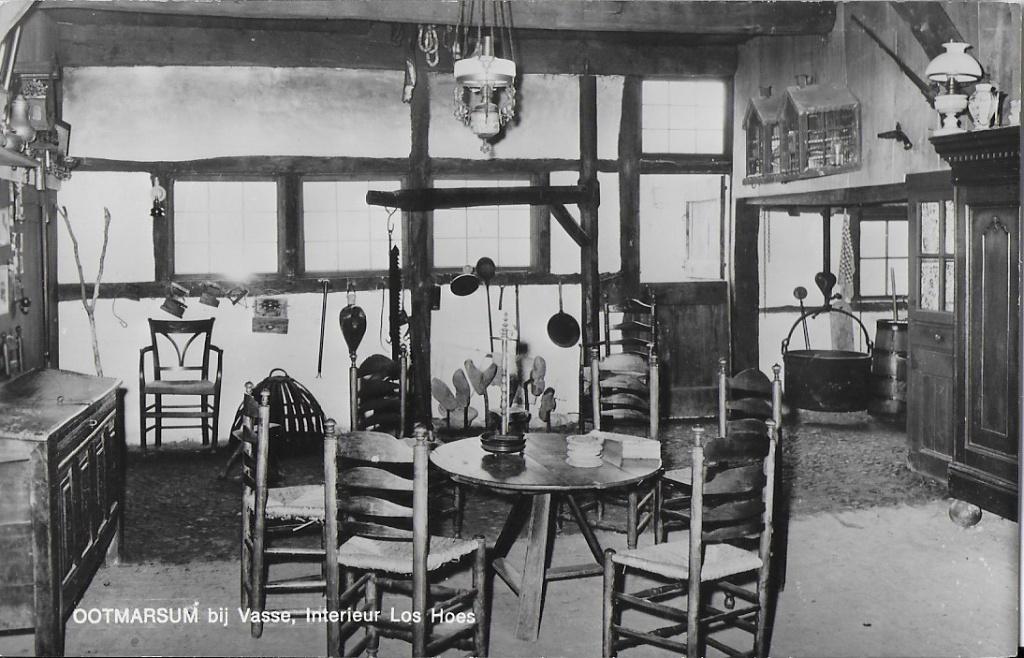 Ootmarsum Bij Vasse int. Los Hoes oude ansichtkaart ( x668, Ophalen of Verzenden, 1960 tot 1980, Ongelopen, Overijssel