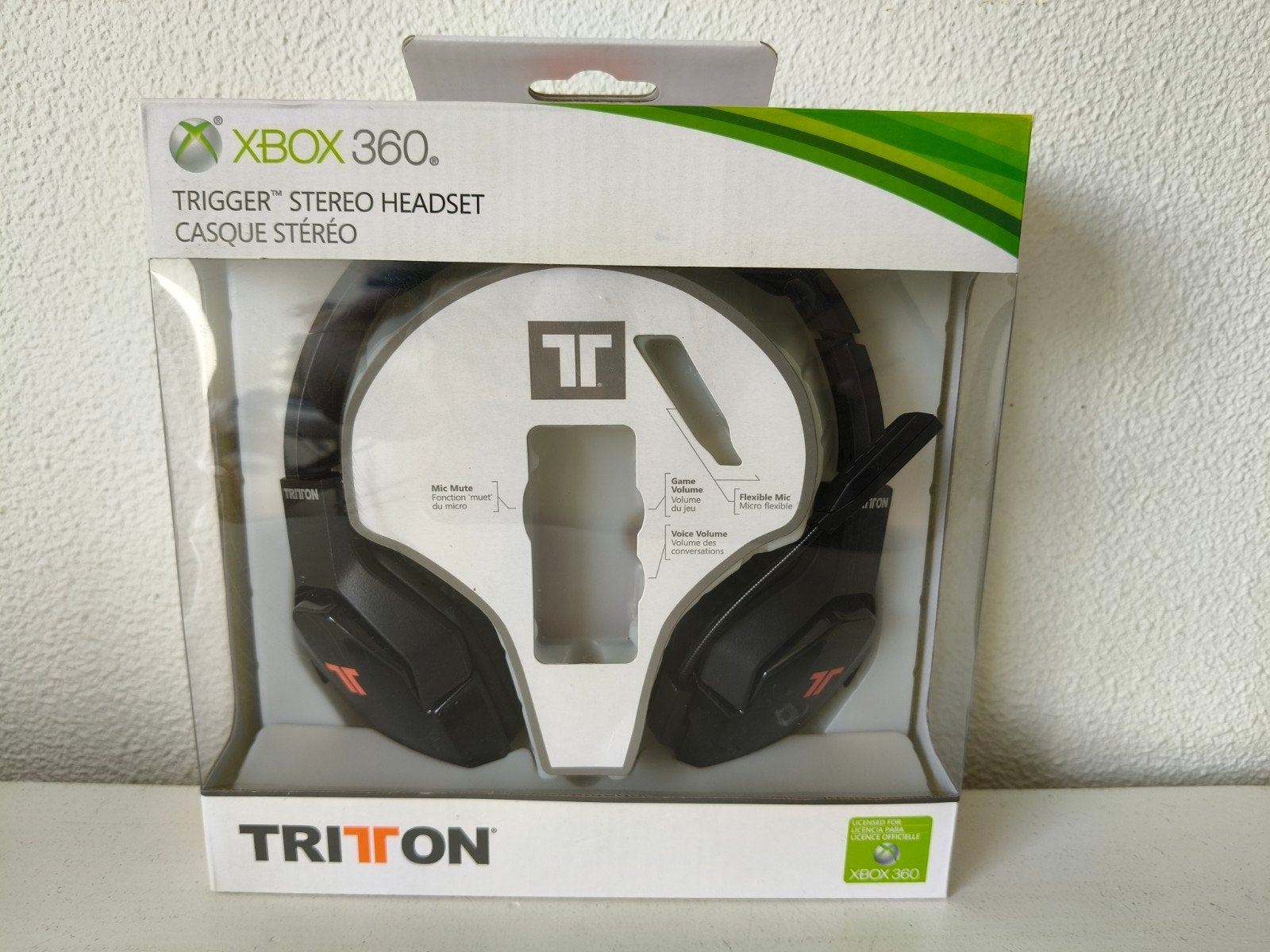 Trigger Stereo Headset voor Xbox 360 - Nieuw in doos, Spelcomputers en Games, Spelcomputers | Xbox | Accessoires, Ophalen of Verzenden