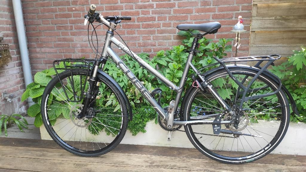 Cube fiets, Gebruikt, Dames, Schijfrem, Ophalen