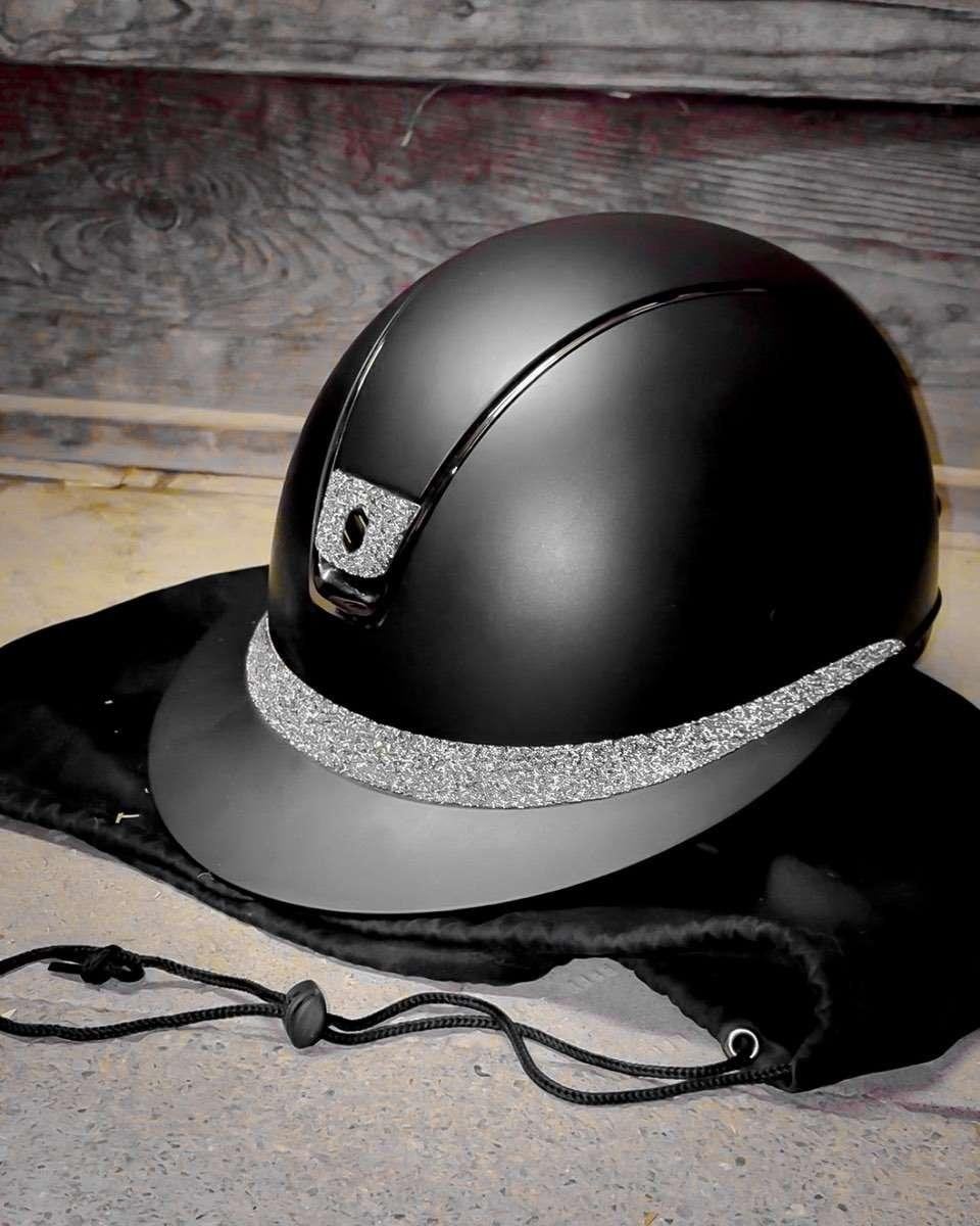 Samshield Miss Shield SM rijhelm – maat M – zwart, Dieren en Toebehoren, Ophalen of Verzenden, Zo goed als nieuw