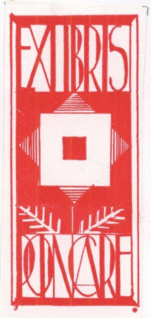 1474 Ex Libris Nederland : Jeanne Bieruma Oosting, 1931, Verzenden, Ex libris