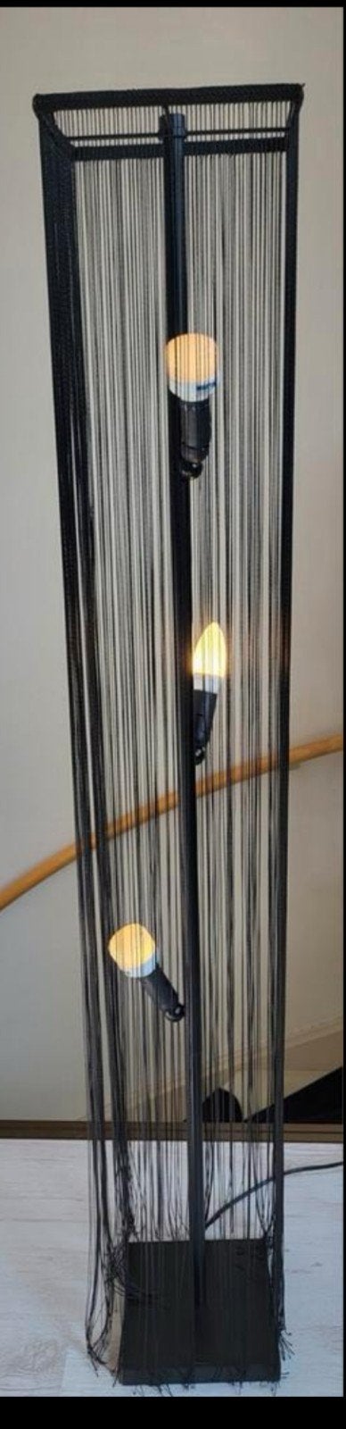 Kwantum vloerlamp, Huis en Inrichting, Lampen | Vloerlampen, Ophalen, Gebruikt, Metaal, 100 tot 150 cm